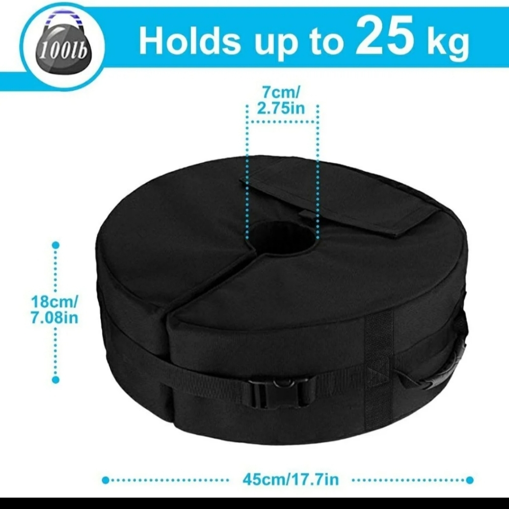 18" round umbrella base